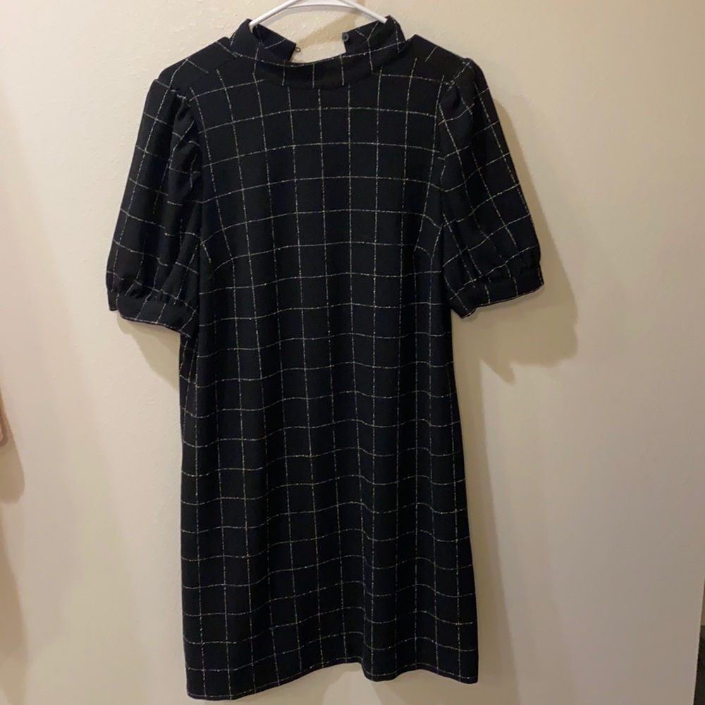 Size 6 black loft dress